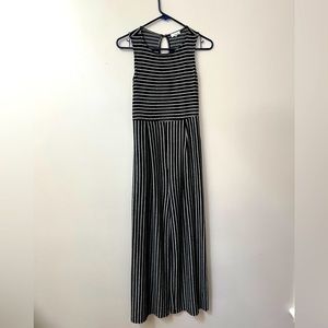 Dressy wide leg romper